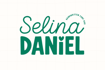 Selina Daniel Font Duo for Creative Projects