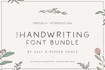 Handwritten Font Bundle for Your Creative Projects